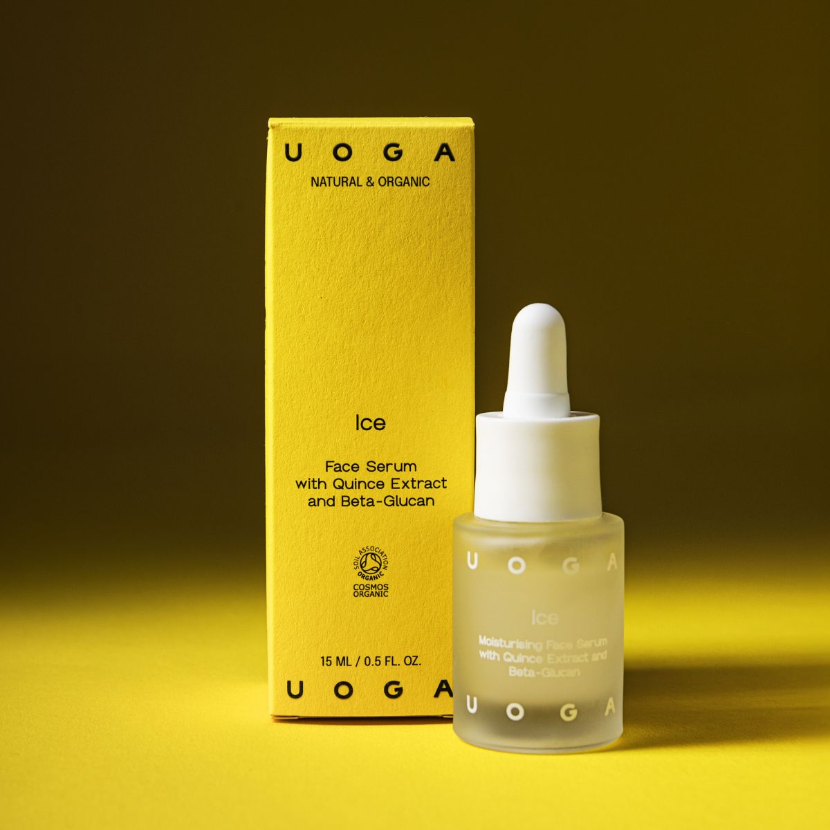 Серум за лице с екстракт от дюля и бета-глюкан Ice – Uoga Uoga